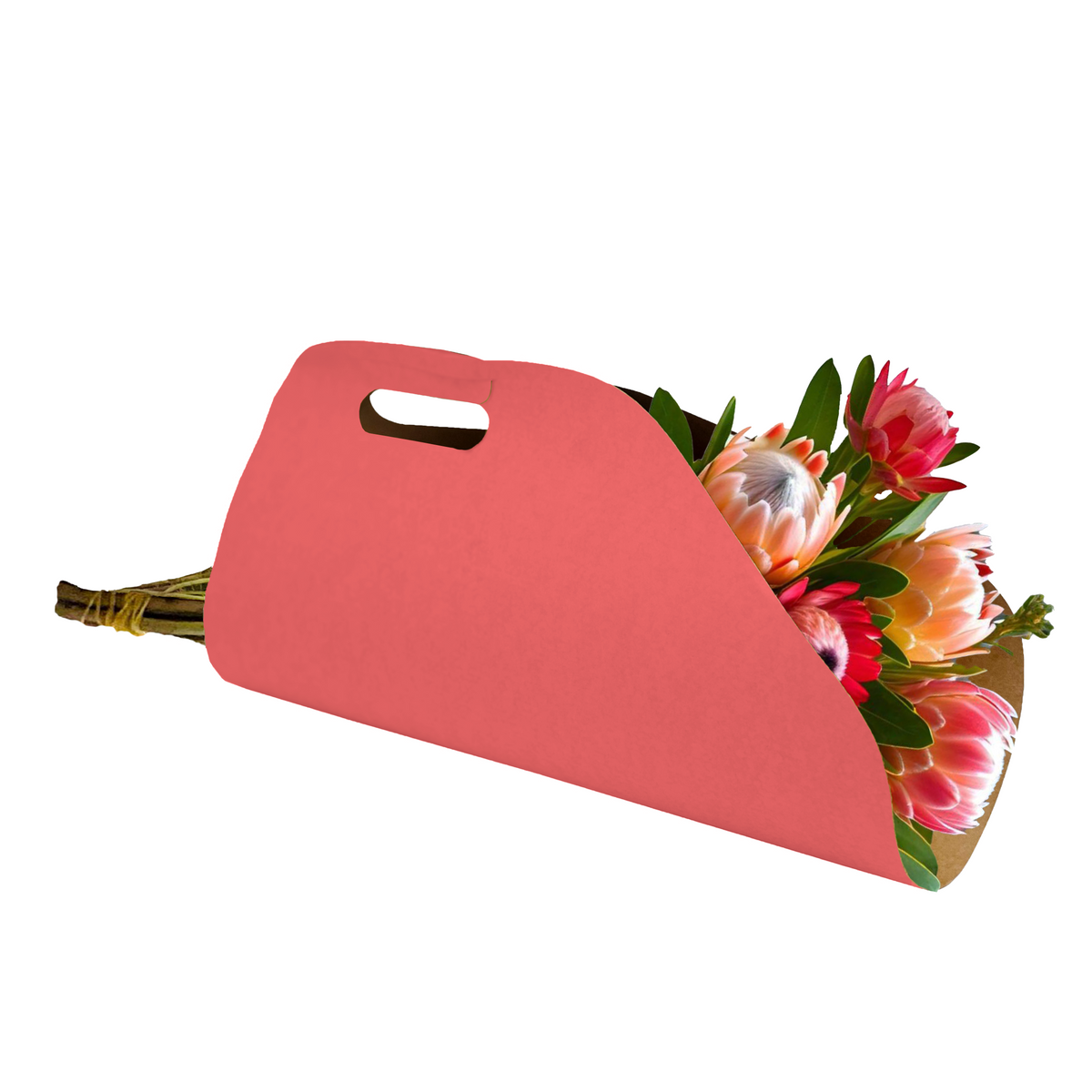 Sac de transport pour livraison de bouquets 1 - Rose (paquet de 20)