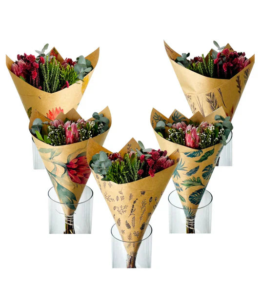 Kraft Bouquet Wrapping Sheets