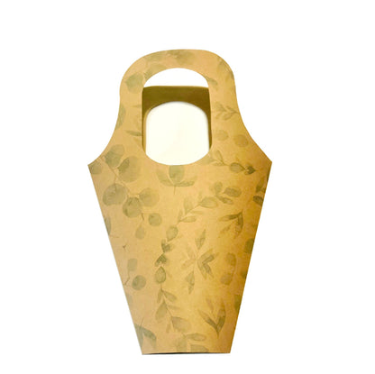 Blumenstrauß-Tragetasche 1 – Eukalyptus (20er-Pack)