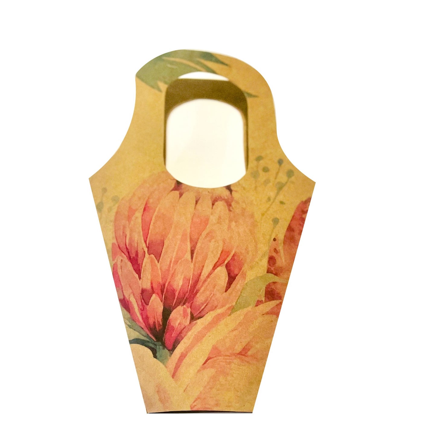 Blumenstrauß-Tragetasche 1 – Protea (20er-Pack)