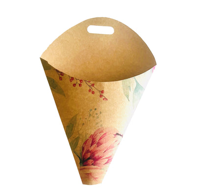 Blumenstrauß-Tragetasche 2 – Protea (20er-Pack)