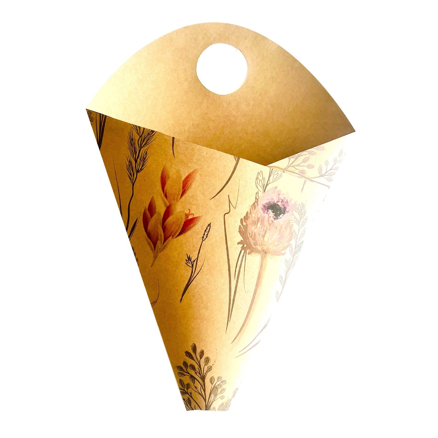 Blumenstrauß-Tragetasche 3 – Wiese (20er-Pack)