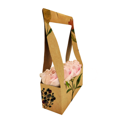 Blumenstrauß-Tragebox 1 – Fynbos (20er-Pack)