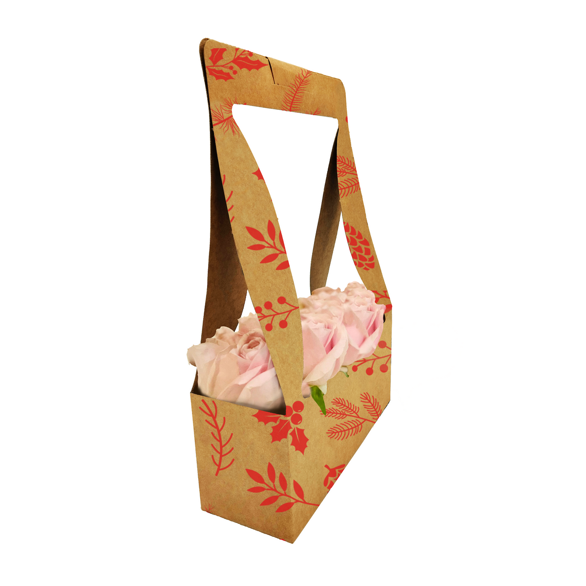 Coffret Bouquet 1 - Pomme de pin rouge (paquet de 20)