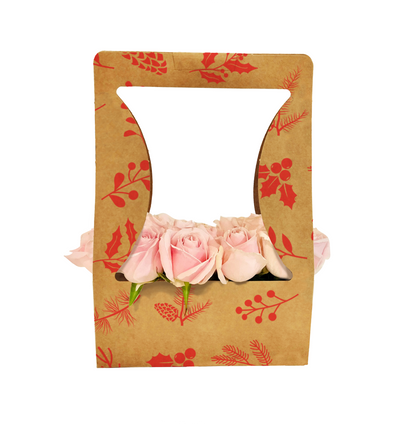 Coffret Bouquet 1 - Pomme de pin rouge (paquet de 20)