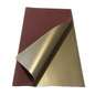 Cellophane Flower Wrap: Two Tone Cardinal & Gold (Pack of 20)