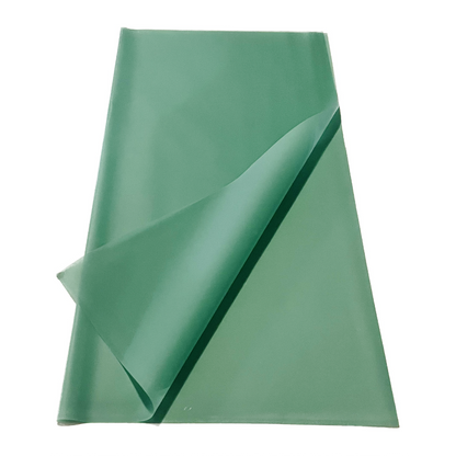 Zellophan-Blumenverpackung: Transparent Grün (20 Stück)