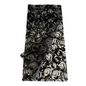 Cellophane Flower Wrap: Transparent Black Rose Print (Pack of 20)