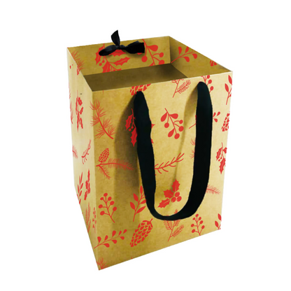 Blumenstrauß-Box 1 – Tannenzapfenrot (20er-Pack)
