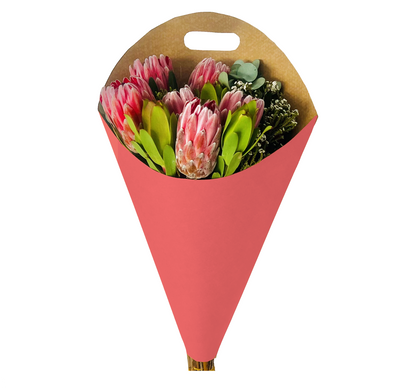 Sac de transport pour bouquets 2 - Rose (paquet de 20)