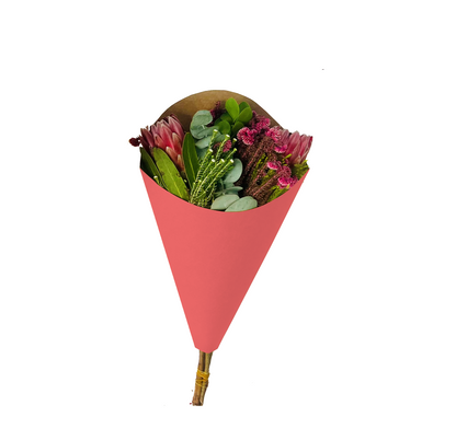 Sac de transport pour bouquets 2 - Rose (paquet de 20)